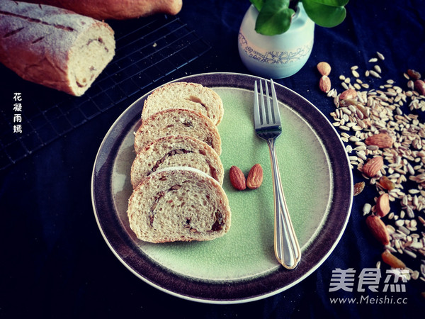 Whole Wheat Nut Bread recipe