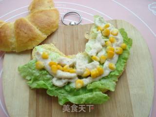 Tuna Salad Croissant recipe