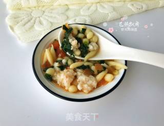 Baby Food Supplement: Shrimp Ball and Pearl Noodle recipe