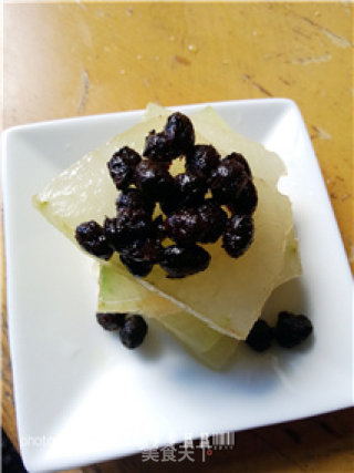 Fried Steamed Winter Melon with Tempeh recipe