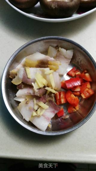 Stir-fried Bacon with Artemisia Quinoa recipe