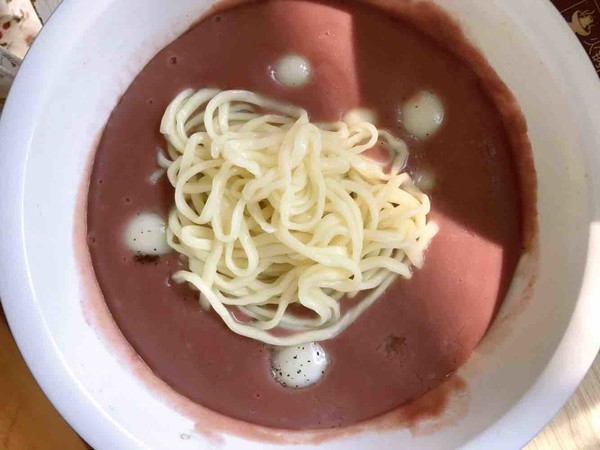 Korean Red Bean Cut Noodles recipe