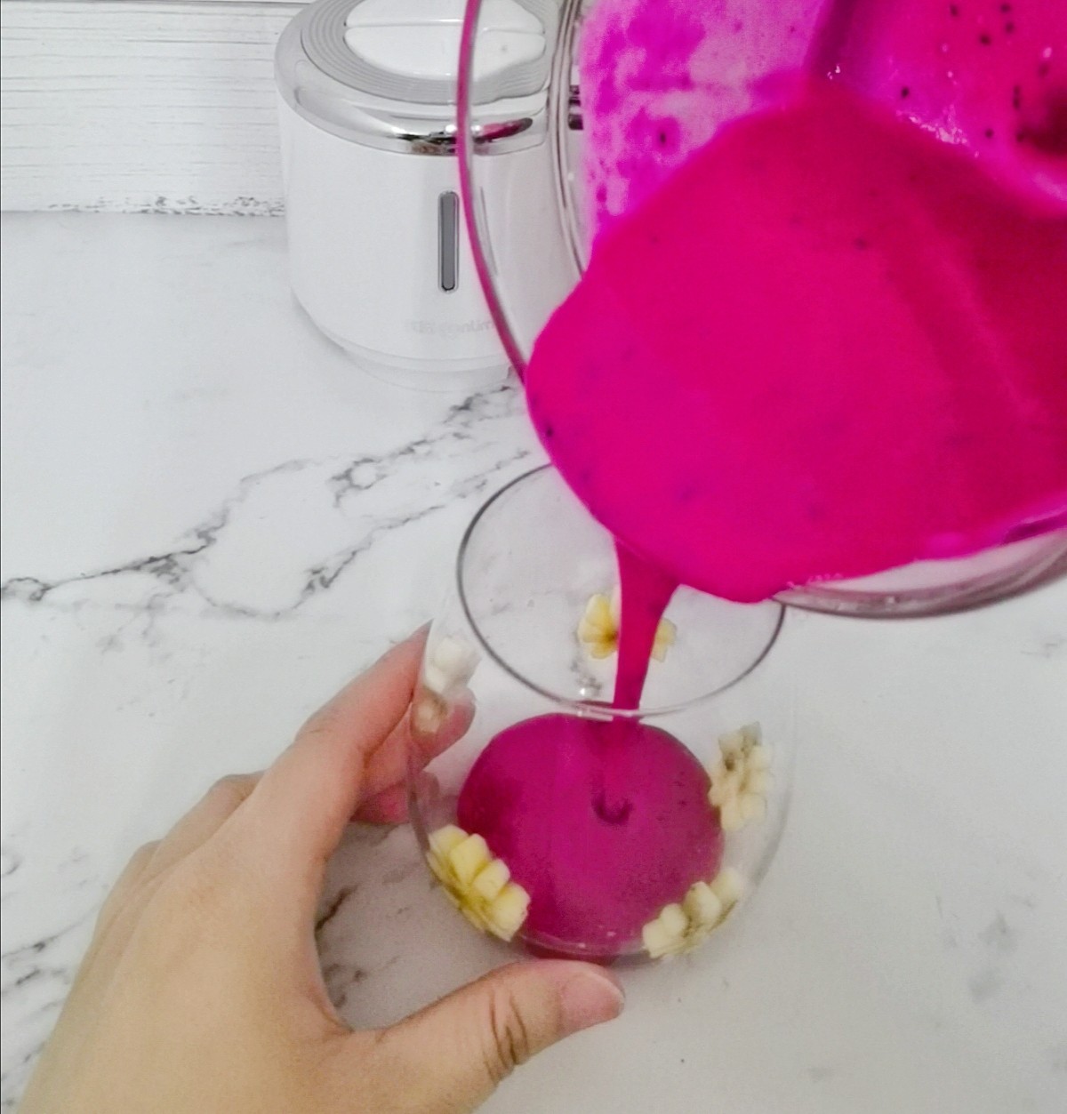 Dragon Fruit Banana Smoothie recipe