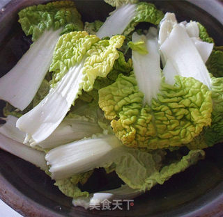 Lap Mei-stir-fried Yellow Cabbage with Chinese Sausage recipe