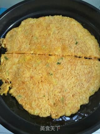 Shredded Pumpkin Fried Eggs recipe