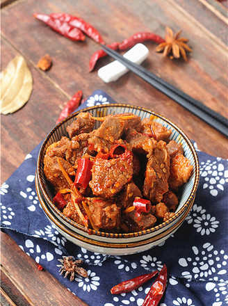 Spicy Beef Cube recipe