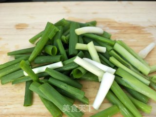 Green Onion Fungus Mixed with Cucumber recipe