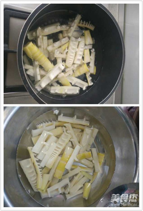 Braised Spring Bamboo Shoots in Oil recipe
