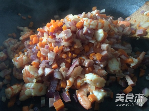 Seafood Fried Rice recipe