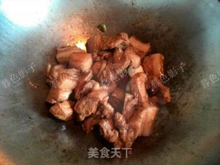 Hericium Red Braised Pork recipe