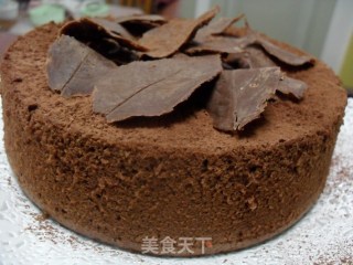 Chocolate Fallen Leaves Cake recipe