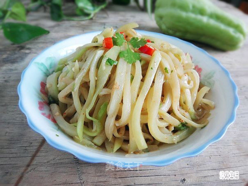 Fermented Bean Curd Warm Mixed Chayote recipe