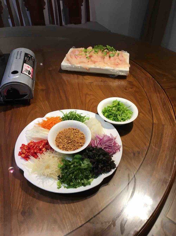 Black Fish Yusheng recipe