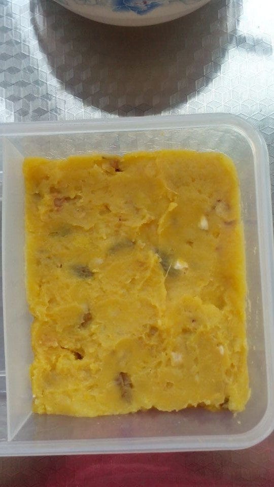 Potato Cubes-sweet Potato Pudding recipe