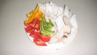 Colorful Pleurotus Eryngii recipe