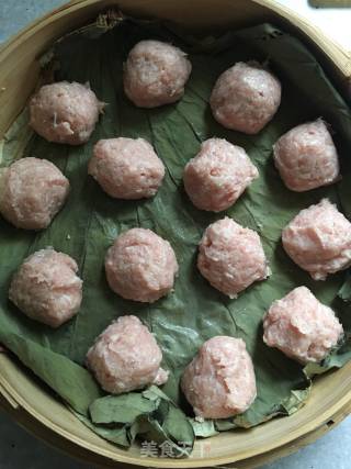 Tangerine Peel and Lotus Root Meatballs recipe