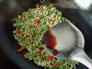 Fried Beans and Rice recipe