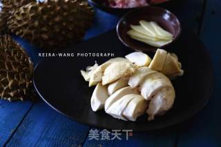 Durian Chicken Pot recipe