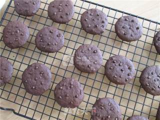 #aca烤明星大赛# Fun Duo Duo Chocolate Bean Biscuits recipe