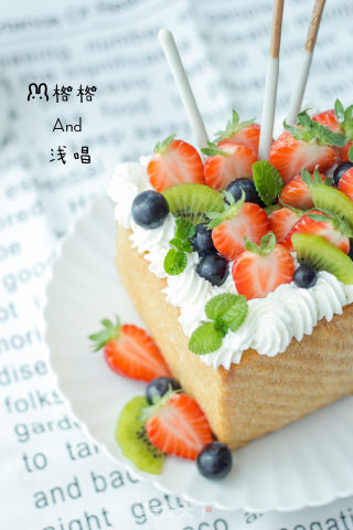 Honey Fruit Thick Toast recipe