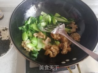 Shanghai Green Fried Oil Dregs recipe