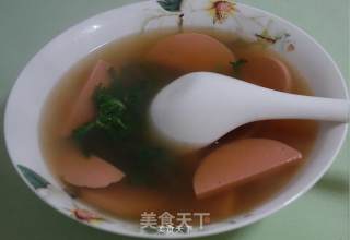 Ham and Chrysanthemum Soup recipe