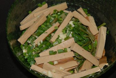 Coleslaw Liver and Spinach recipe