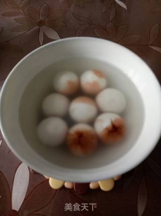 Chocolate Sauce Glutinous Rice Balls recipe