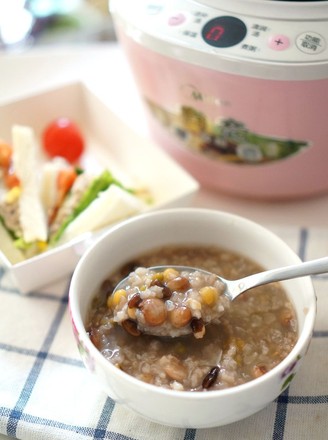 Five Grains and Bean Porridge 【electric Cooker Recipe】 recipe