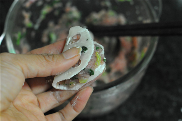 Lotus Root Dumplings recipe