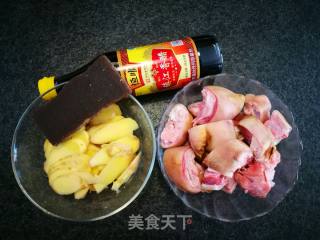 Simple Version of Pork Knuckle Ginger recipe