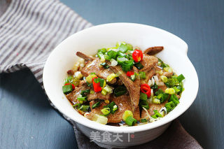 Scallion Pork Liver recipe