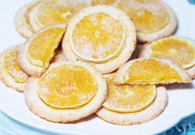 Thinking of "orange" | One-bite Juicy Orange Cookies recipe