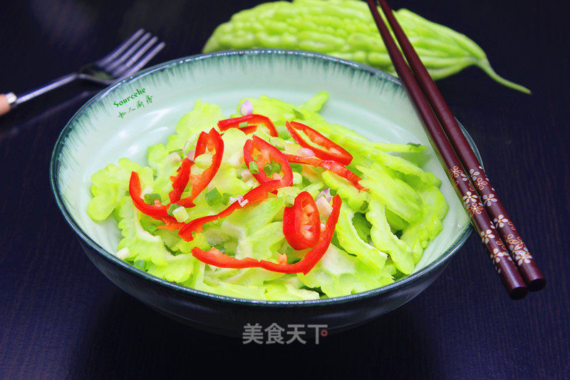 Cold Bitter Gourd recipe