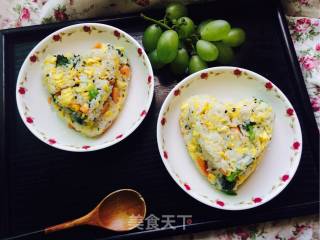 #信之美五常大米试吃#daohuaxiang Fried Rice recipe