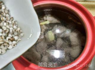 Yam Coix Rib Soup recipe