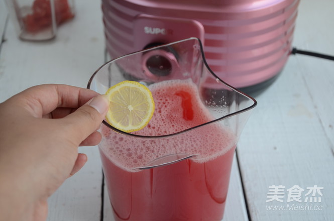 Lemon Watermelon Juice recipe