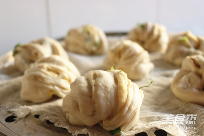 Peanut Butter Scallion Rolls recipe