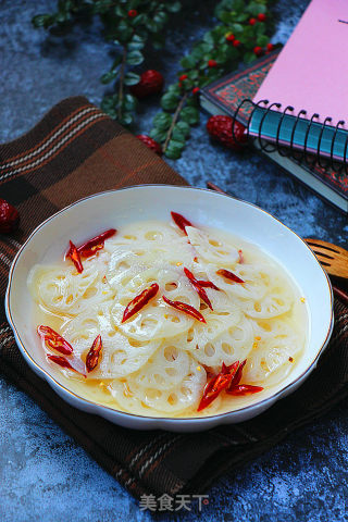 Sweet and Sour Lotus Root Slices recipe
