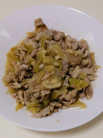 Stir-fried Pork with Pickles