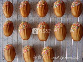 #aca烤明星大赛# Shell Madeleine Cake recipe