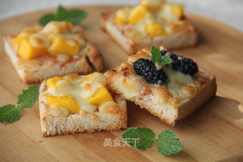 #aca烤明星大赛#mini Fruit Pizza recipe