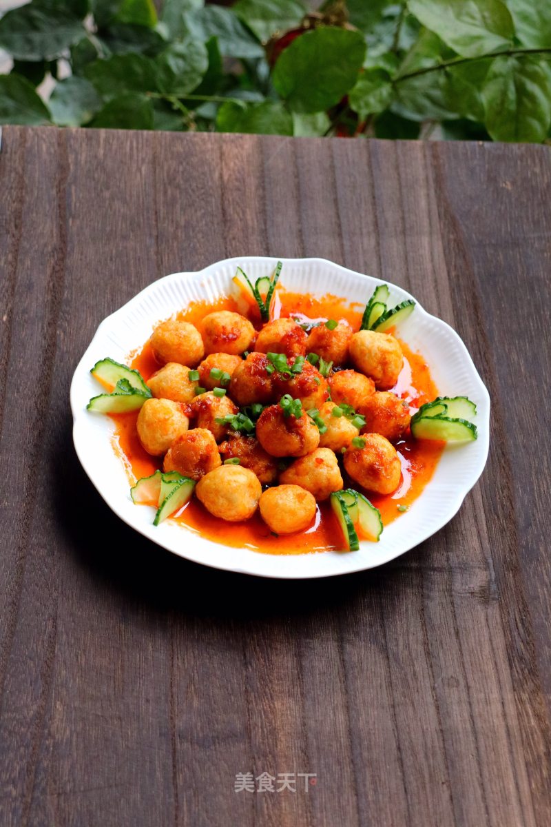 Tiger Skin Quail Eggs in Tomato Sauce recipe