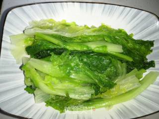 Lettuce in Oyster Sauce recipe
