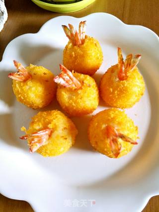 Potato Cheese Shrimp Balls recipe