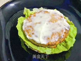 Double Chicken Rice Burger recipe