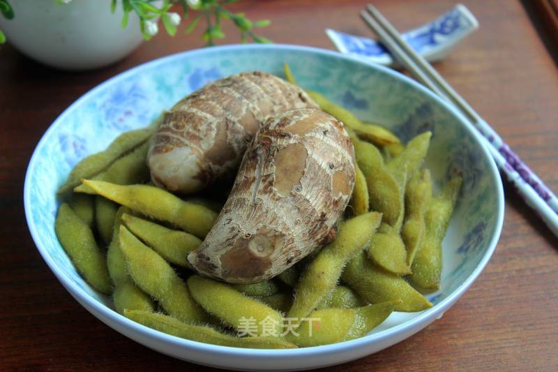 Salted Edamame Taro recipe