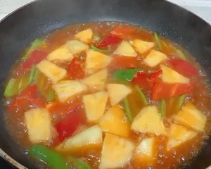 🍍sweet and Sour Pineapple Sweet and Sour Pork recipe