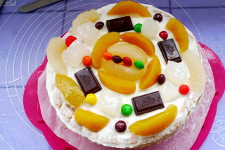 Fruit Cream Cake recipe