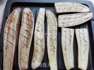 Grilled Eggplant with Garlic Minced Pork recipe